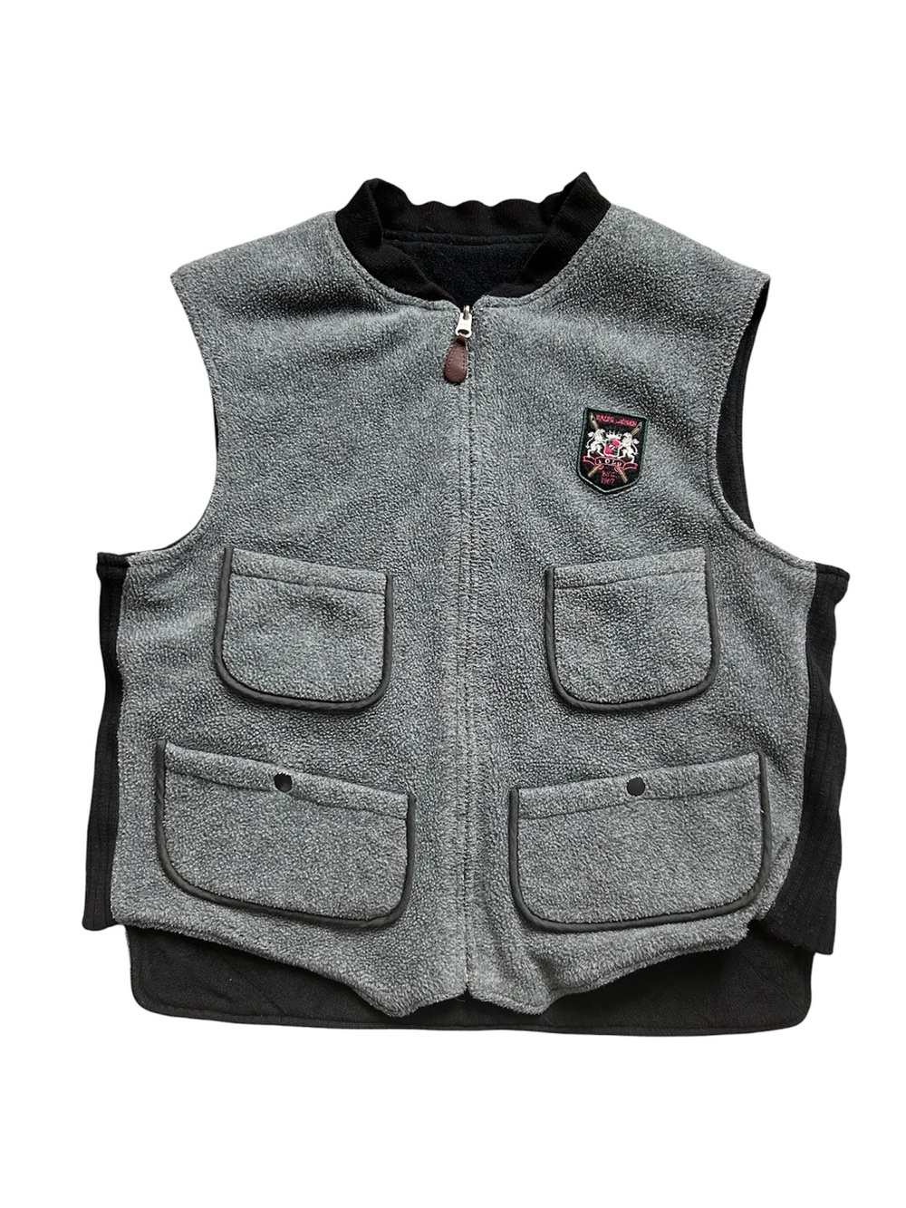 Vintage Polo Ralph Lauren Men’’s Reversible Fleece Work Vest size L